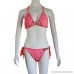 Alangbudu Women’s Halterneck Micro Thong Bikini 2 Piece Swimsuit Mini Tie Side Sequin Extreme Swimwear Clubwear Hot Pink B07NPK9138
